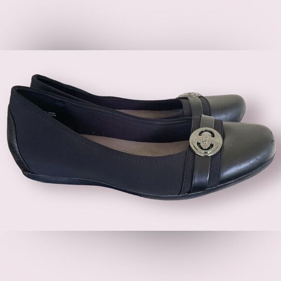Bare Traps Memory Foam Navy Ballet Flats - Picture 8 of 8